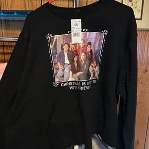 Christmas sweatshirt Friends merchandise 2X